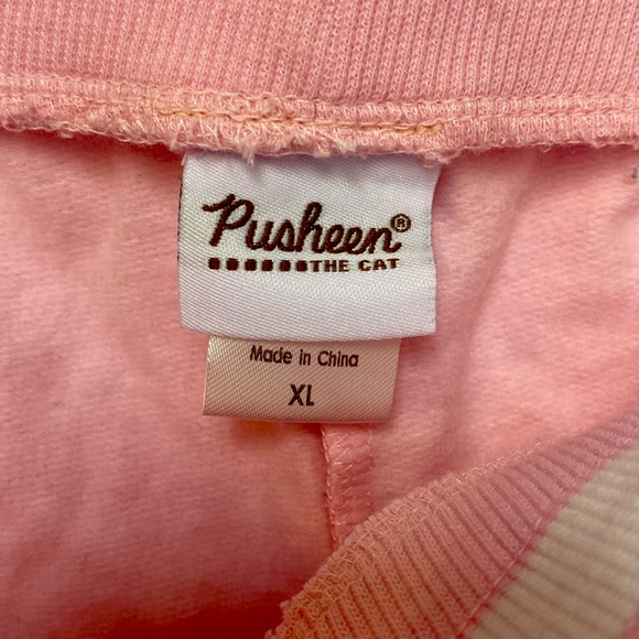 Pusheen pastry themed pink joggers size XL - Picture 3 of 7